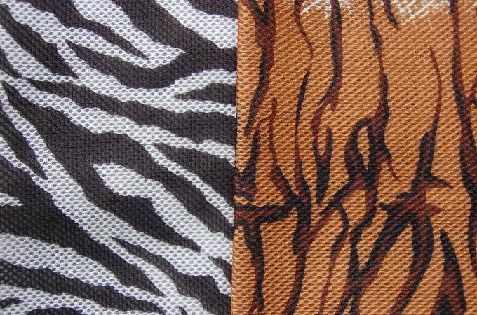 3mm 100 Polyester Mesh Fabric Dệt dệt đan Dệt lưới thở cho giày 6