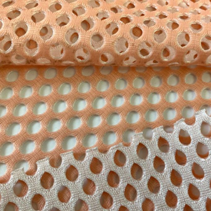 3mm dệt mỏng lọc không khí 100% polyester 3d spacer mesh fabric cho túi 4