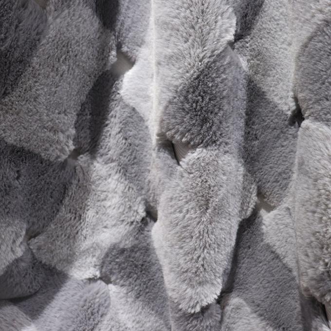Polyester Lightweight Coral Fleece Blanket Quần da giả cho mùa đông 320gm 3