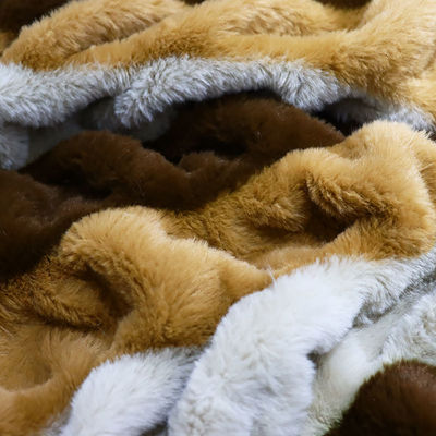 Good price Chất chống cháy Da giả ném chăn 100 Polyester chăn chống cháy trực tuyến