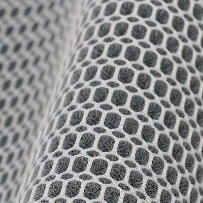 Good price 3mm Xám 3D Mesh vật liệu 100% polyester Mesh vải hấp thụ độ ẩm trực tuyến