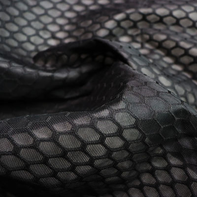 Good price 100% vải polyester lưới dệt thêu Airmesh thở spacer lưới vải đen mịn lưới trực tuyến
