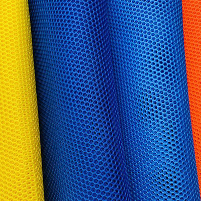 Good price 100 phần trăm polyester spacer mesh vải nhẹ polyester mesh vải 230gsm trực tuyến