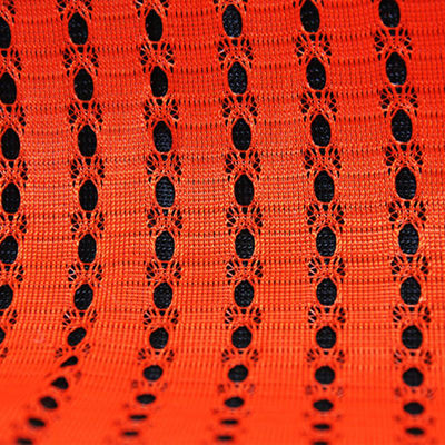 Good price 320gsm 75D Space Mesh Fabric Áo polyester lưới nhẹ cho quần áo thể thao trực tuyến
