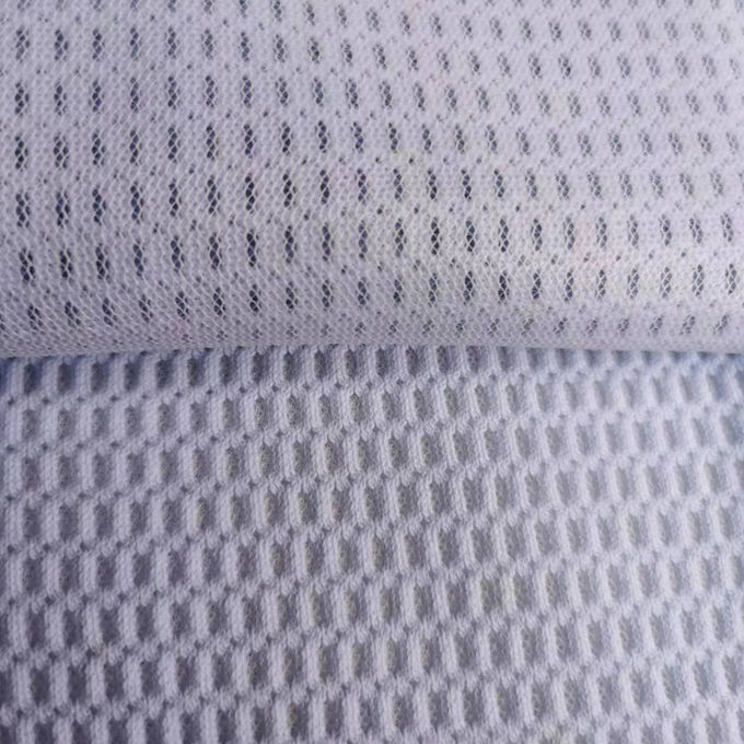 Cotton Airmesh 3d Space Fabric 2mm Dệt may lưới thở cho chăn ném 1