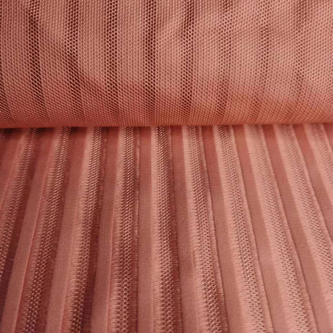 190gm Polyester Mesh Fabric 2mm Dây lưới thở 0