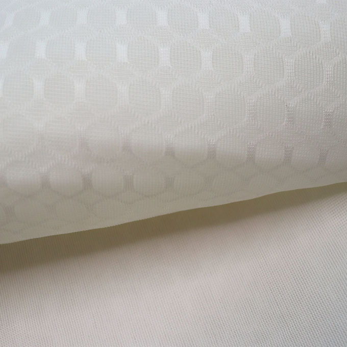 Vải len lưới phân cách 100% polyester vải lưới không khí thở 1