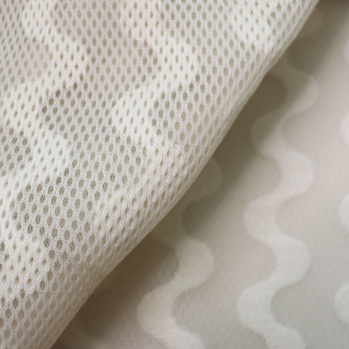 Jacquard chống nước mắt 3D Mesh vật liệu tái chế polyester Mesh 3mm 2