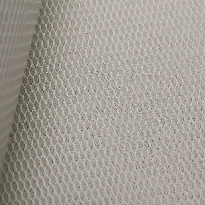 Bộ nhớ 4mm 3D Mesh vật liệu Polyester Mesh vải Hít thở cao 2