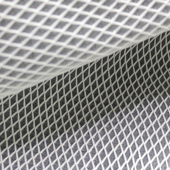 Vải lưới phân cách 2mm màu đen có khả năng thở cao Vải lưới lọc không khí 2