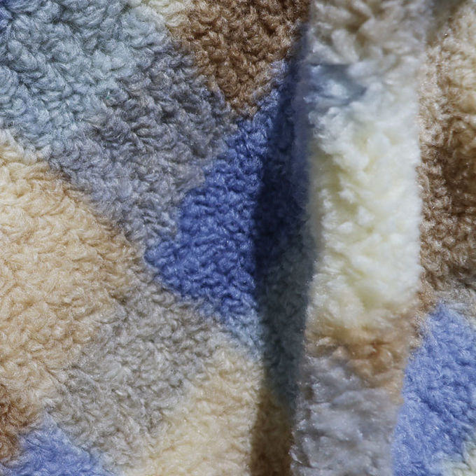 Không độc hại Square Light Coral Throw Blanket Minky Fur Blanket 3