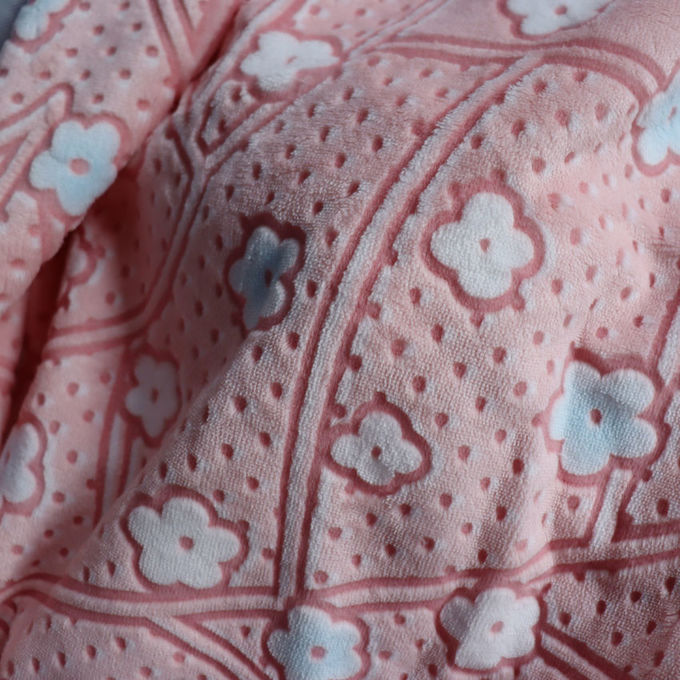 Polyester Coral Fleece Quần hai mặt lông giả giường ném ghost Quần 3