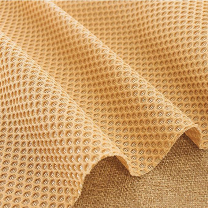 100% Polyester 3D Spacer Mesh 390 - 460GSM Sợi lưới đan hấp thụ độ ẩm 2
