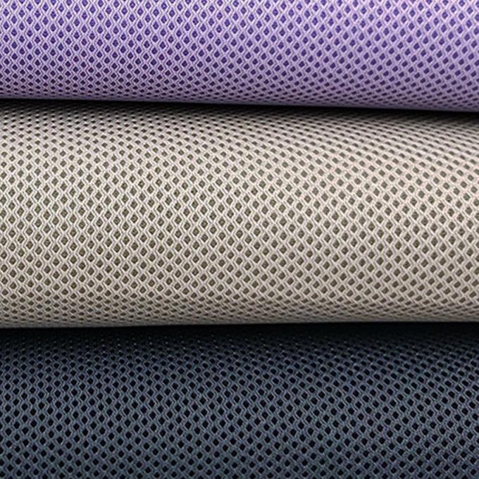 Mạng lưới không gian 3D chống tĩnh Mạng lưới không khí Mạng lưới thể thao polyester Mạng lưới vải chống vi khuẩn 3