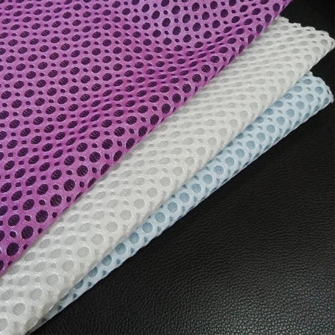 230GSM Vật liệu lưới khí Vải Poly Mesh linh hoạt cao 6