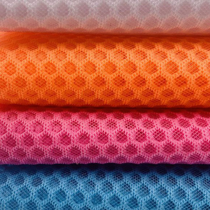 100% polyester tái chế polyester lưới đan Airmesh 3D Mesh vật liệu 4
