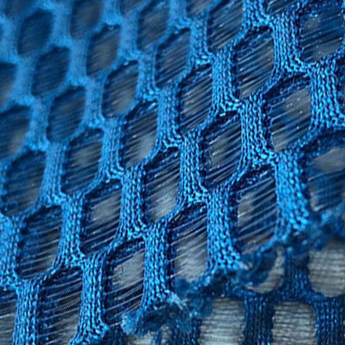 Airmesh Dệt thêu chống xói Tránh trộn 100% Polyester hai mặt 4
