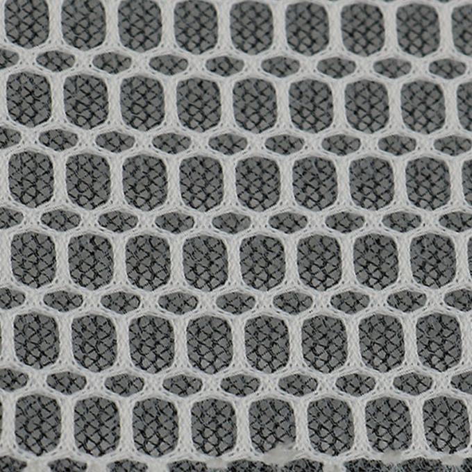 3mm Xám 3D Mesh vật liệu 100% polyester Mesh vải hấp thụ độ ẩm 2