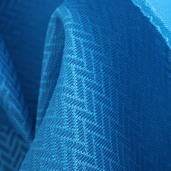 Dần Jacquard Airmesh vải thở lưới vải chống giật kéo dài 320GSM 2