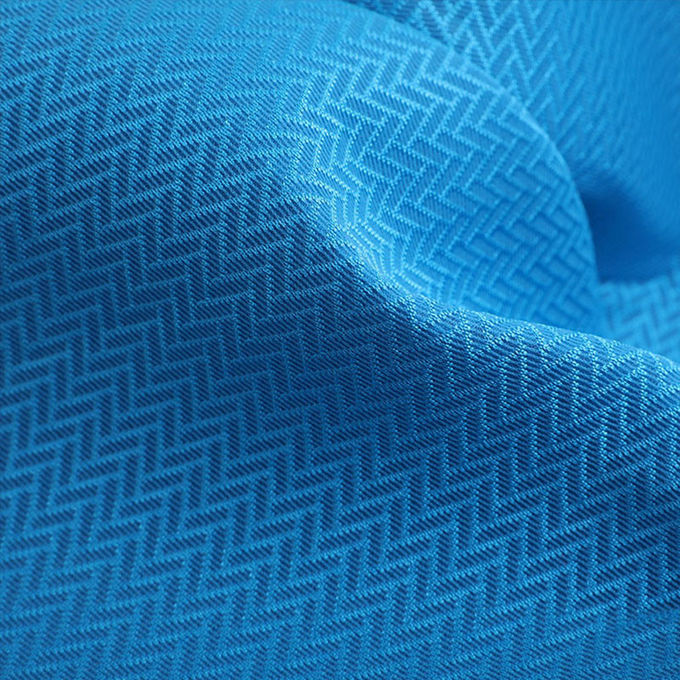 Dần Jacquard Airmesh vải thở lưới vải chống giật kéo dài 320GSM 1