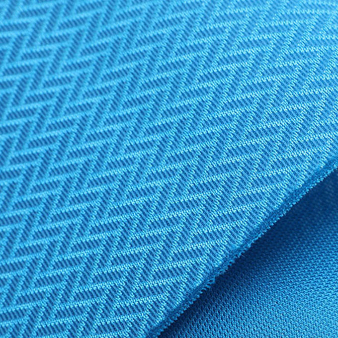 Dần Jacquard Airmesh vải thở lưới vải chống giật kéo dài 320GSM 0