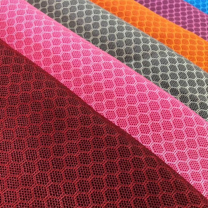 3mm đan Airmesh 250GSM Polyester thể thao lưới vải chống nước mắt cho hành lý 2