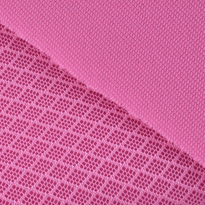 200 × 200 280gsm 3D Spacer Mesh Polyester Athletic Mesh Fabric Để tăng thẩm mỹ 2