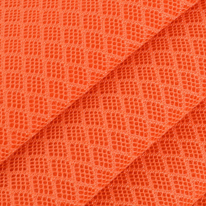 200 × 200 280gsm 3D Spacer Mesh Polyester Athletic Mesh Fabric Để tăng thẩm mỹ 1