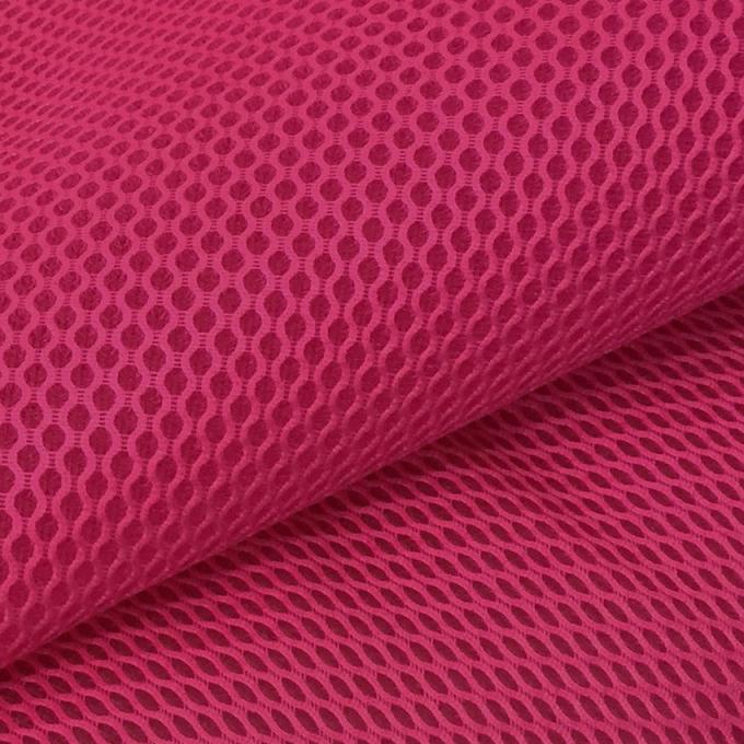 Vải lưới cách thở được đan 100% Polyester Air Mesh Vải 3mm 3