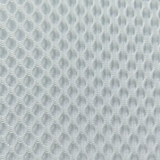 Vải lưới cách thở được đan 100% Polyester Air Mesh Vải 3mm 2