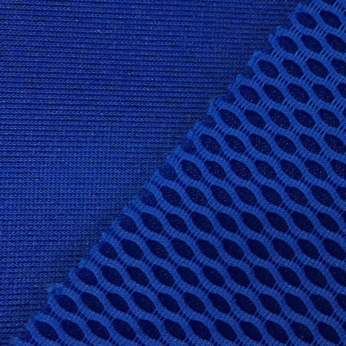 Vải lưới cách thở được đan 100% Polyester Air Mesh Vải 3mm 0