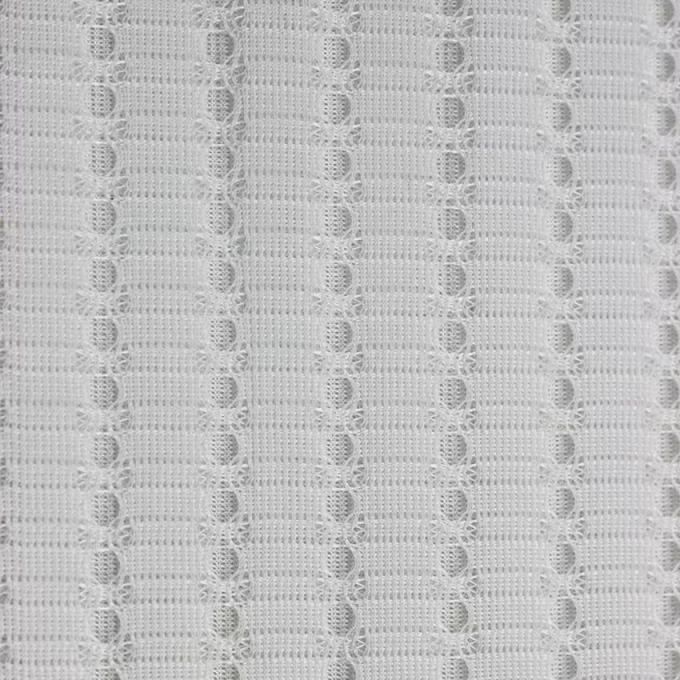 320gsm 75D Space Mesh Fabric Áo polyester lưới nhẹ cho quần áo thể thao 0