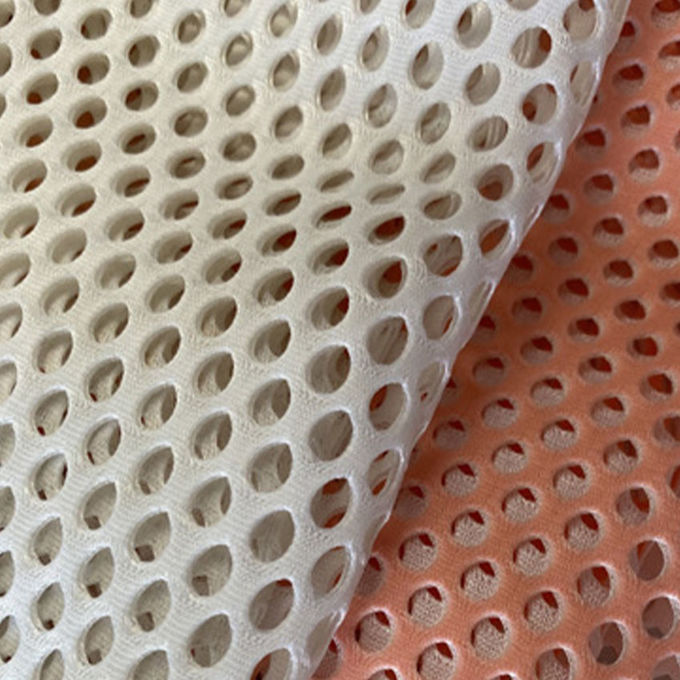 3mm dệt mỏng lọc không khí 100% polyester 3d spacer mesh fabric cho túi 3