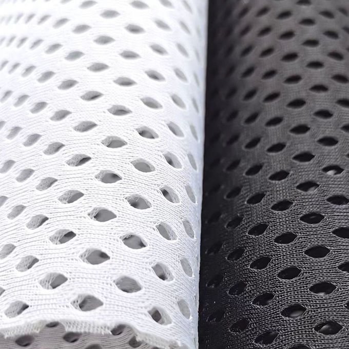 3mm dệt mỏng lọc không khí 100% polyester 3d spacer mesh fabric cho túi 0
