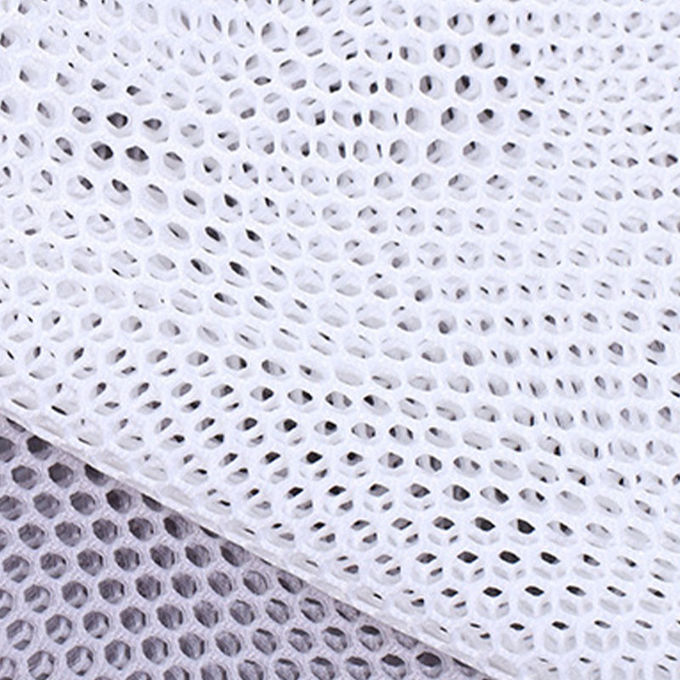 220gsm chống nước Air Mesh vải đan 100 polyester Mesh cho Beding 5