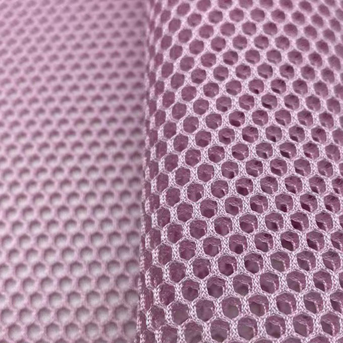 220gsm chống nước Air Mesh vải đan 100 polyester Mesh cho Beding 7