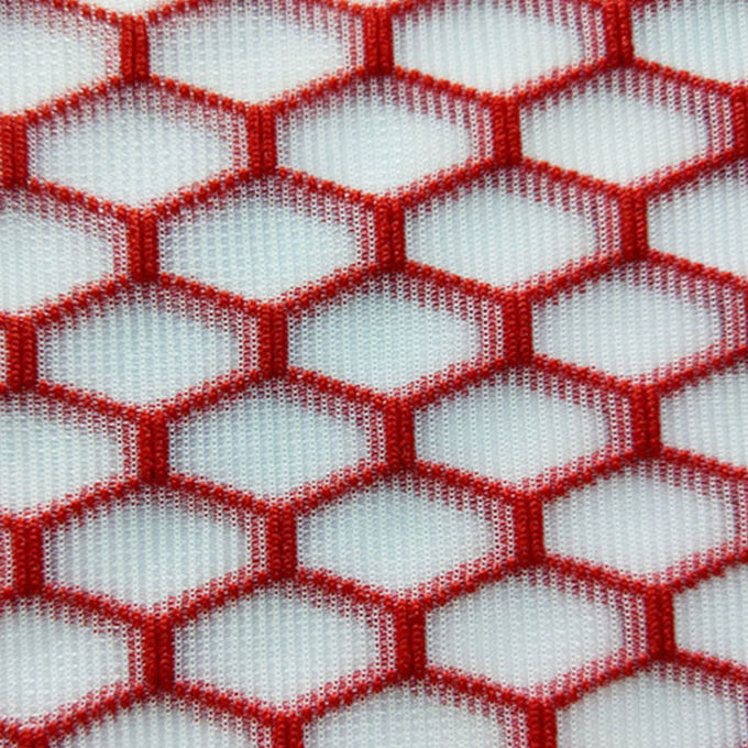 Airmesh 100% Polyester Air Mesh Fabric Dệt dệt 3d Breathable Spacer Mesh Fabric 0