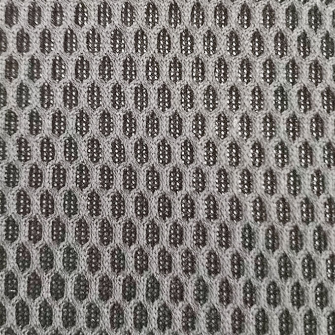Bộ nhớ 400GSM Air Mesh Fabric Knitted Spacer Mesh Fabric 0